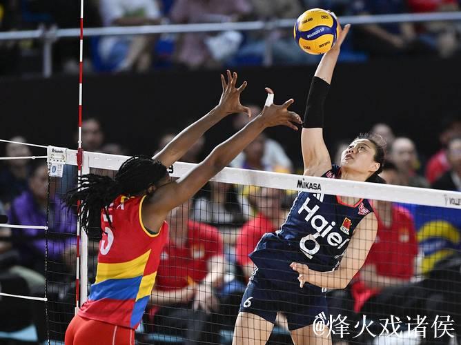 中国女排击败哥伦比亚 世锦赛小组赛连胜两场提前锁定16强